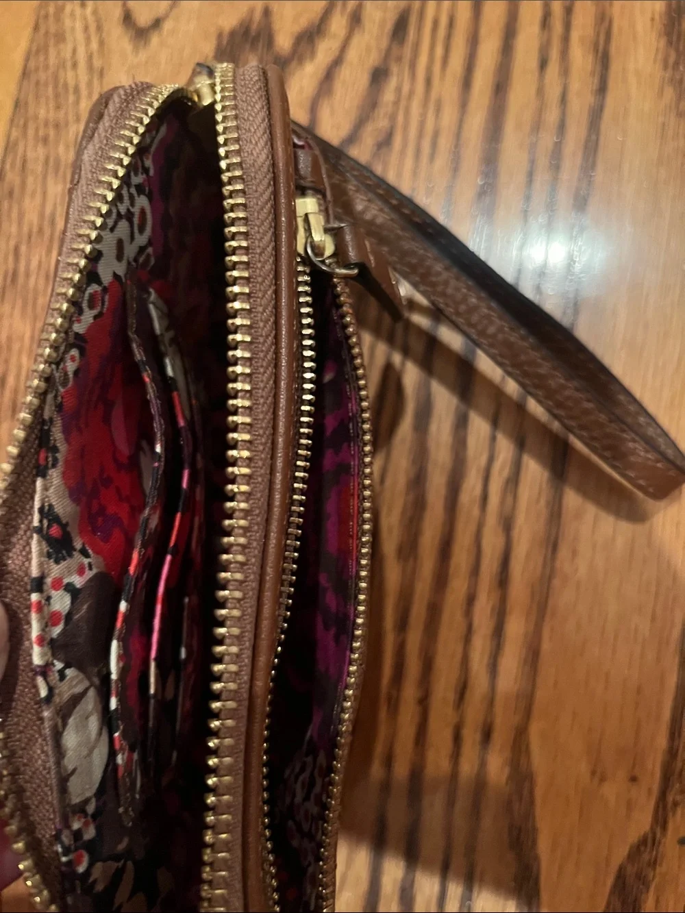 Vera Bradley quilted leather